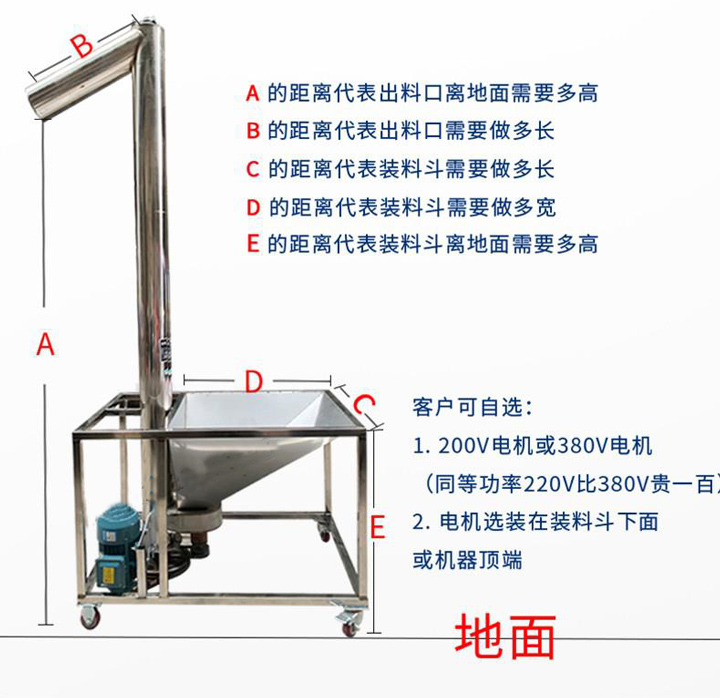 垂直螺旋輸送機(jī)圖紙